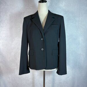 Women's Victor Alfaro Wool Jacket Black Size 12P